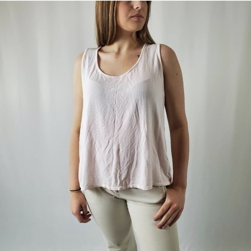 Mono B  Activewear Overlay Tee Shirt - Large
